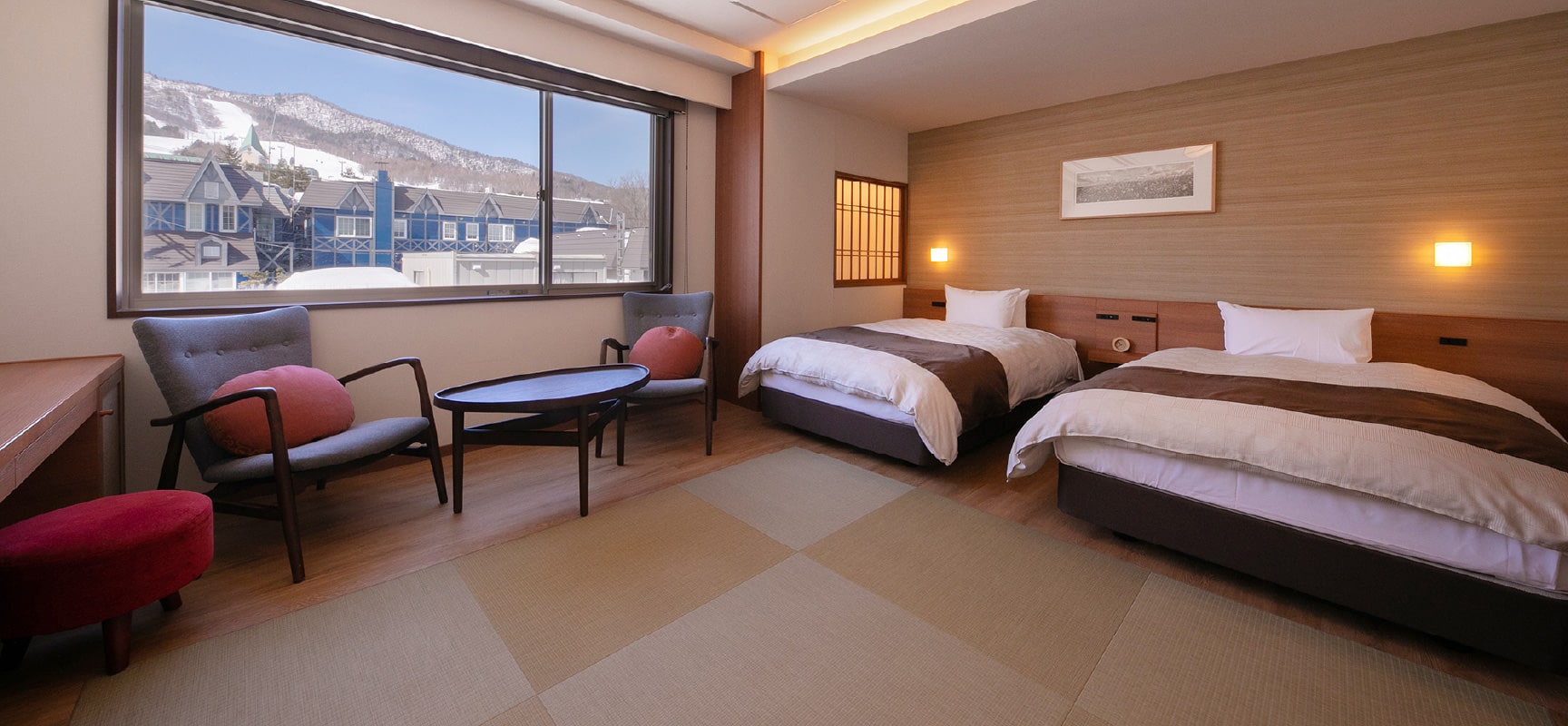 Backcountry-Hokkaido-Tour, Hotel-Munin, Furano, room