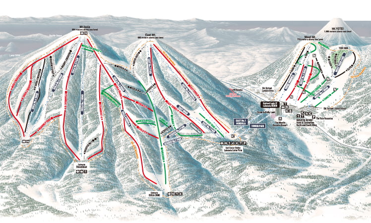 South-Hokkaido-Tour, Rusutsu-Resort, map